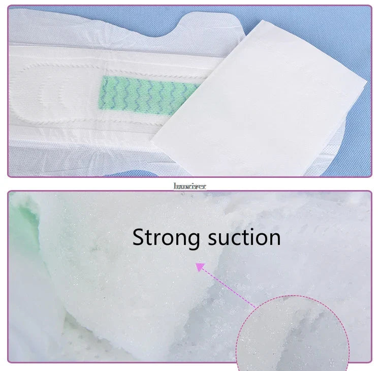27Pcs/3Bags Anion Sanitary Napkin Menstrual Pad Feminine Hygiene Product Night use Nursing Care Menstrual Period Sanitary napkin
