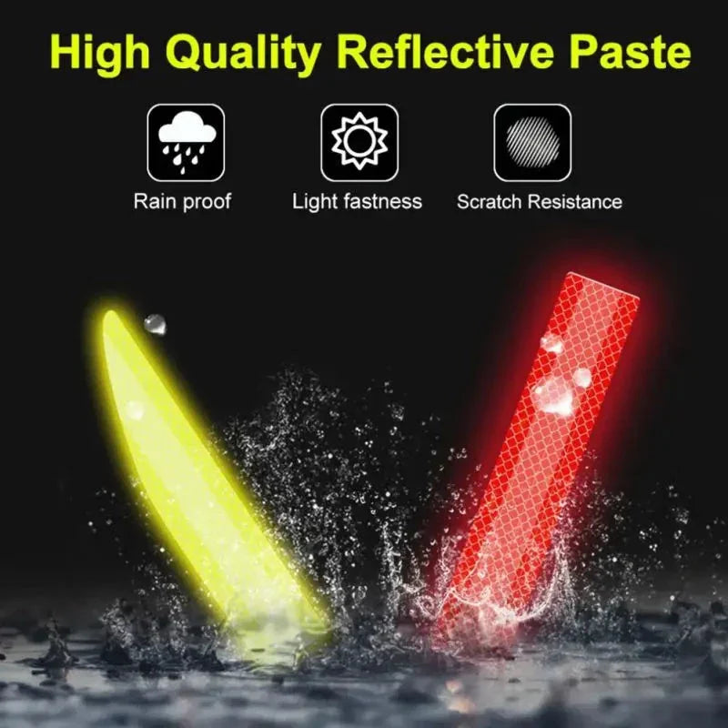 1 Set Reflective Warning Safety Tape - Car Trunk Anti-Collision, Add Protection For Your Vehicle