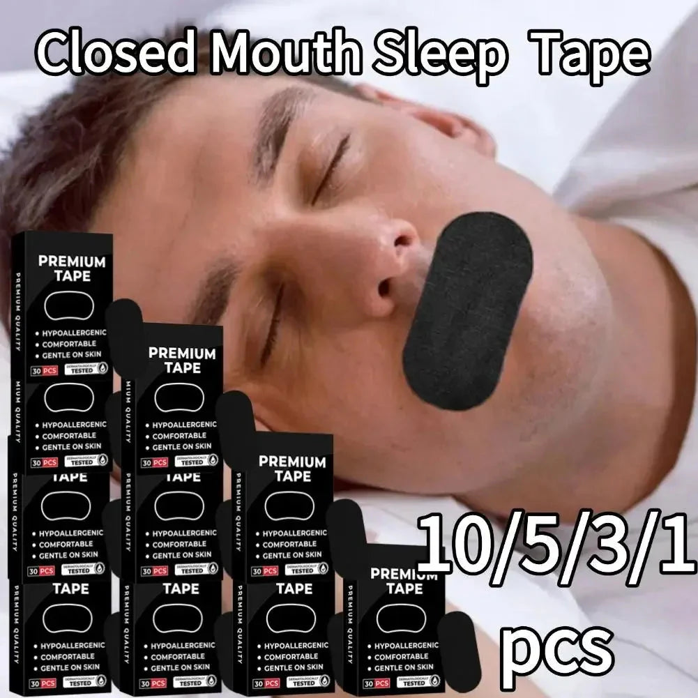 Anti Snoring Sleep Mouth Tape – Nasal Strips for Snoring Relief