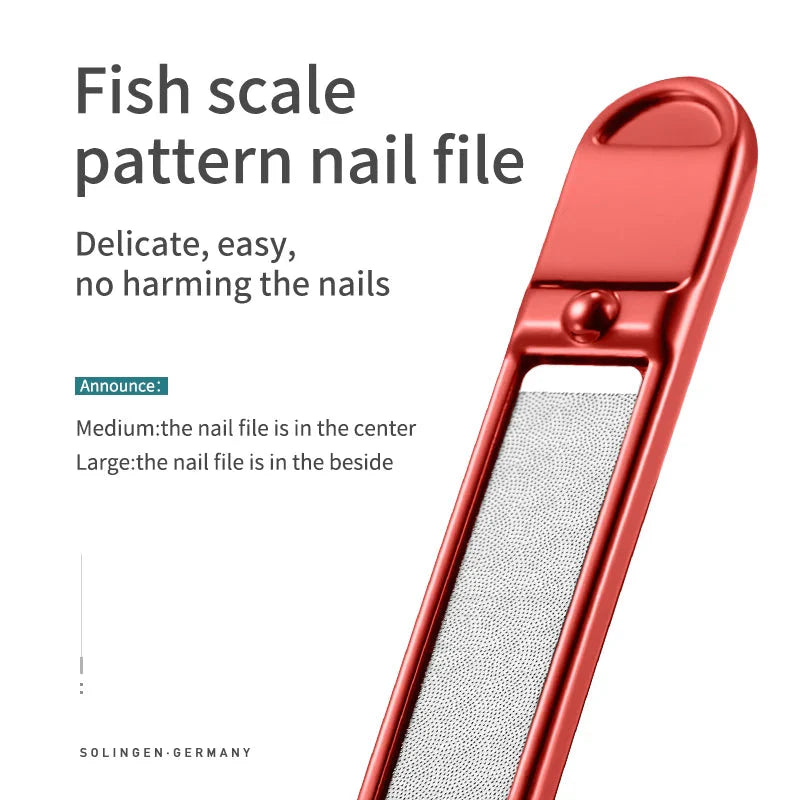 MR.GREEN Stainless Steel Nail Clippers with Nail File
