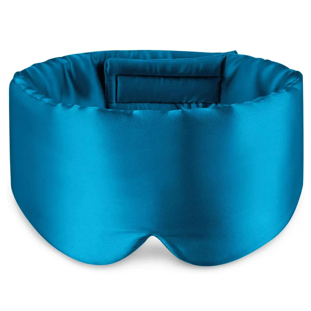 100% Mulberry Silk Sleeping Mask – Soft Eyepatch for Travel & Sleep