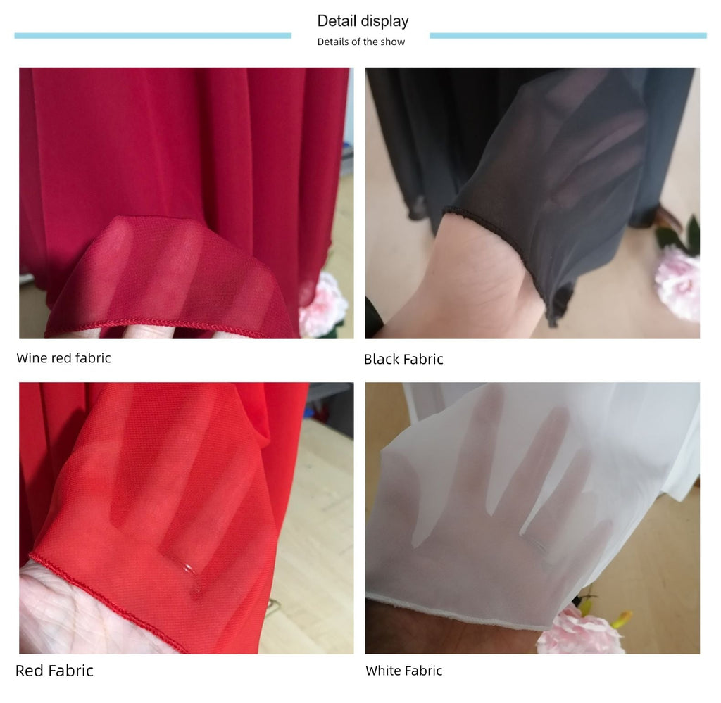 720-Degree Large Hem Half-Length Yarn Dance  Skirt