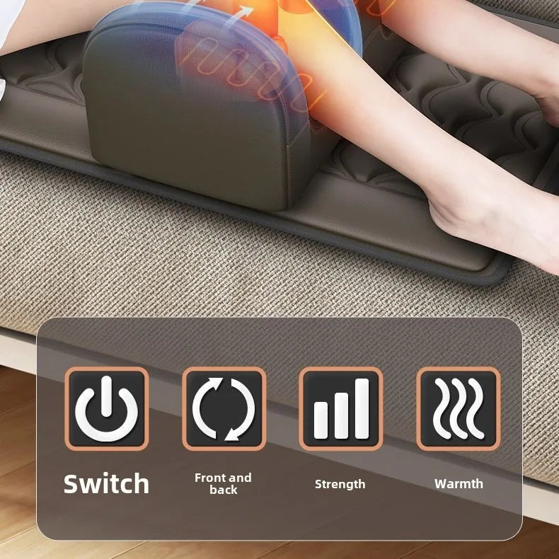 Multifunctional Lumbar Traction Massage Mattress Cushion Full Body Electric Shoulder Neck Waist Back Vibrations Removable