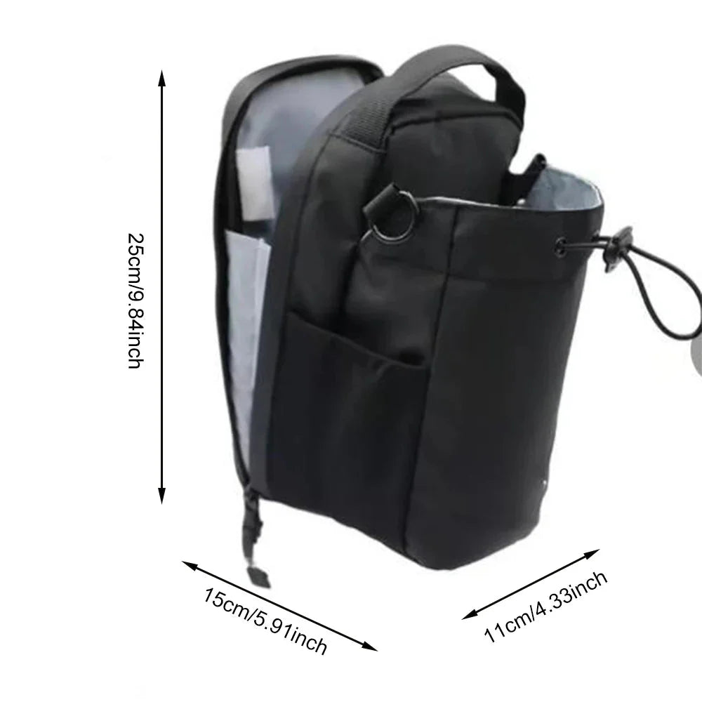 Magnetic Gym Sling Bag with Water Bottle & Phone Holder – Your Ultimate Outdoor Fitness Companion