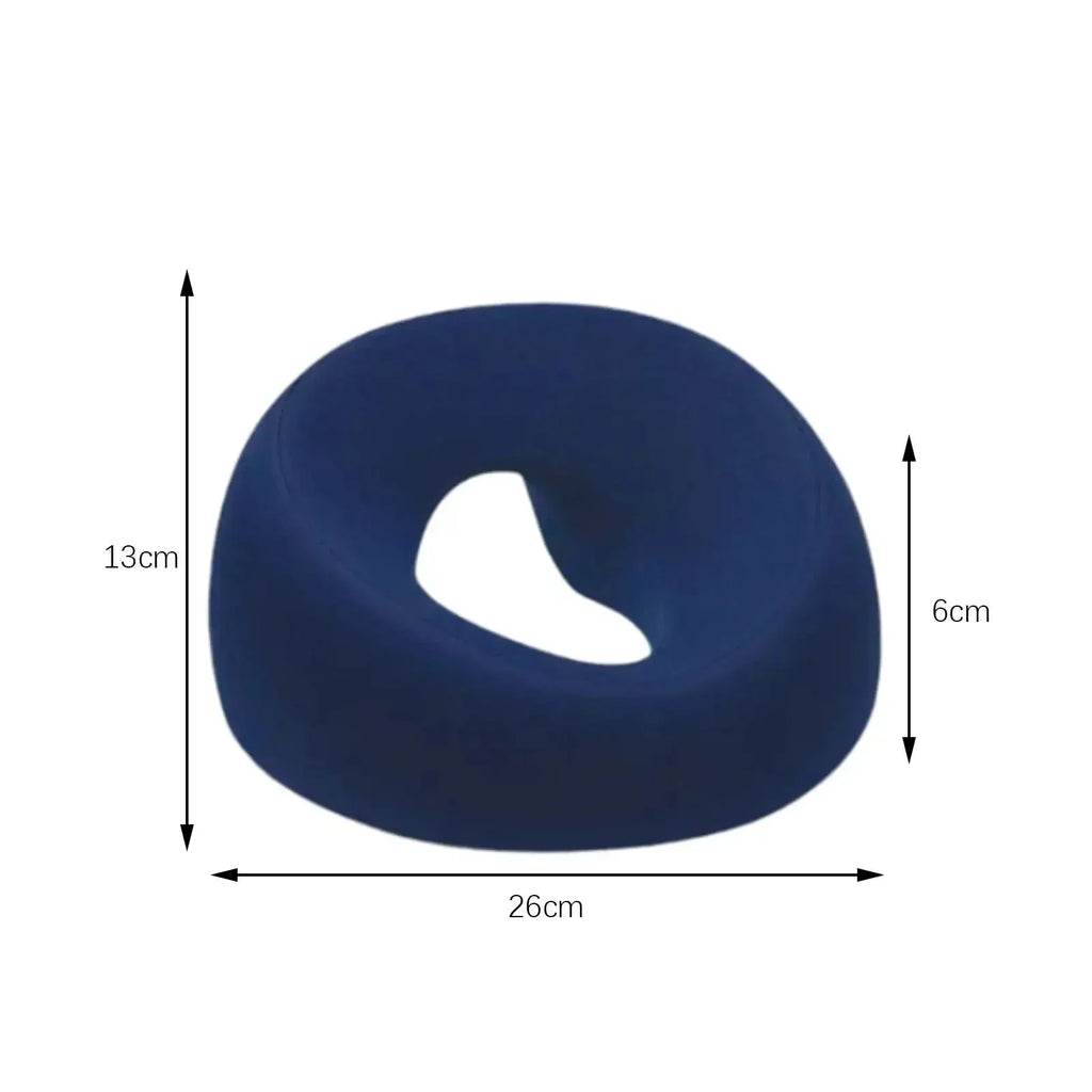 Face Down Memory Foam Pillow – Ergonomic Desk Nap & Massage Pillow for Prone Resting, Travel & Home Use