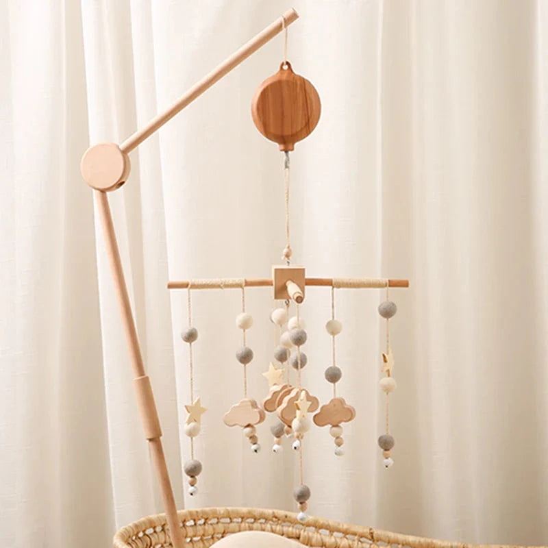 Crib Bell Rotary Music Box Baby Bed Hanging Toy