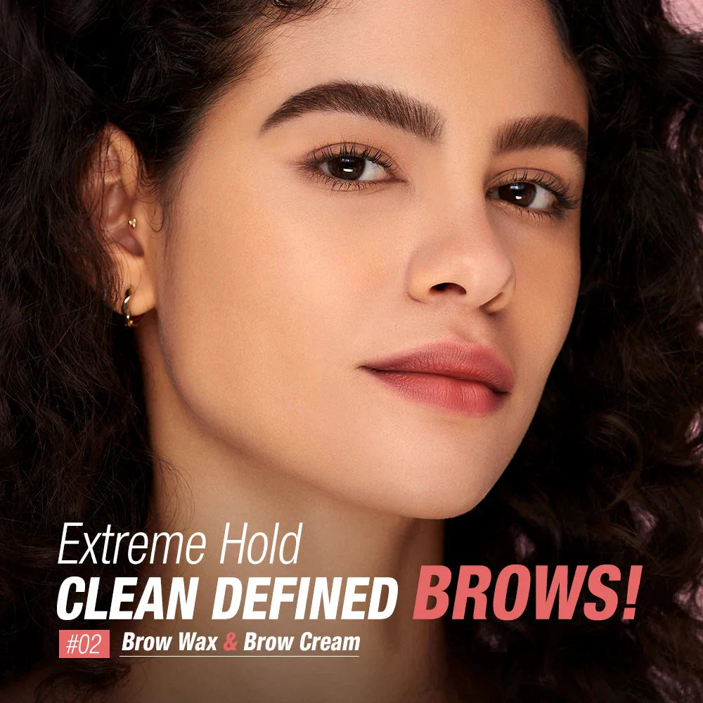 Waterproof Eyebrow Pomade Brow Gel 2-in-1 Long-Lasting Tint