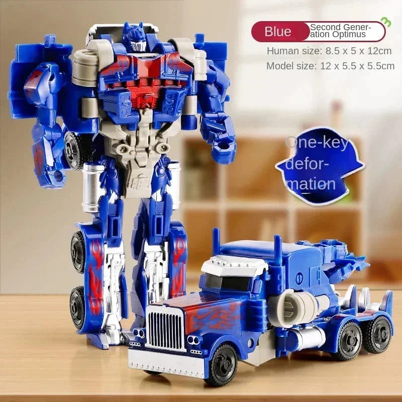 Transformation Car Robot Toy – One-Step Deformation Puzzle Model