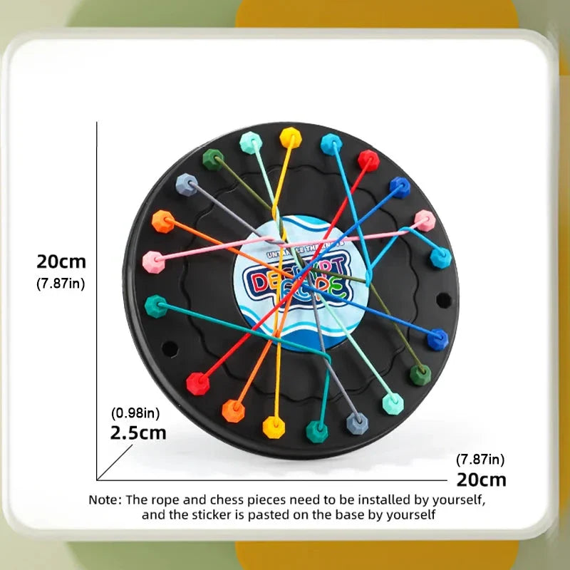 2025 Rope Breaking Puzzle Toy – Logic & Brain Training Game for Kids