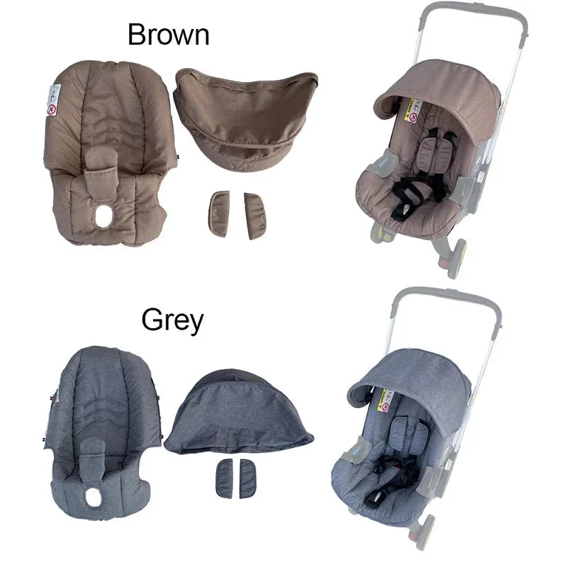 COLU KID® Stroller Accessories – Seat Cushion, Sunshade & Change Kit