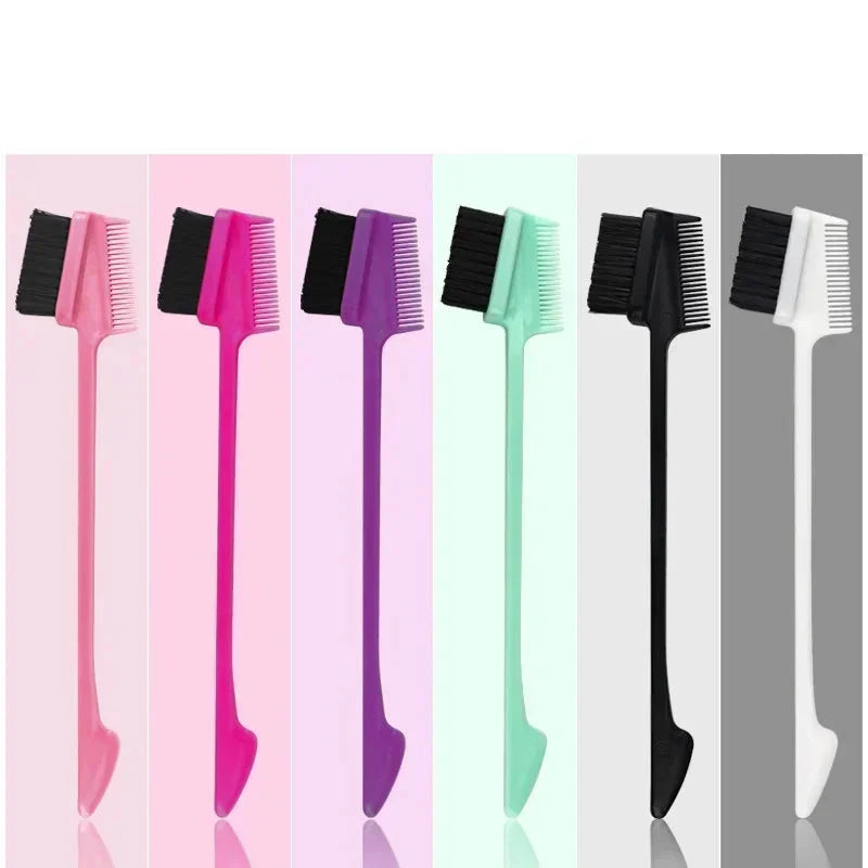 3-in-1 Baby Hair Edge Brush Comb for Hair Care and Salon Styling