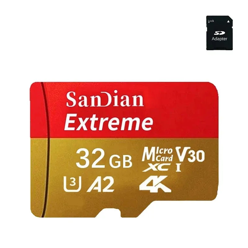 Original SD Card 2TB Large Capacity Memory Card 1TB Micro Mini TF Card 64GB High Speed Flash Card 32GB For PC/Desktop/Mac/Camera