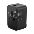 Global Universal Travel Adapter with USB Ports – Worldwide Power Plug Converter with Child Safety Lock