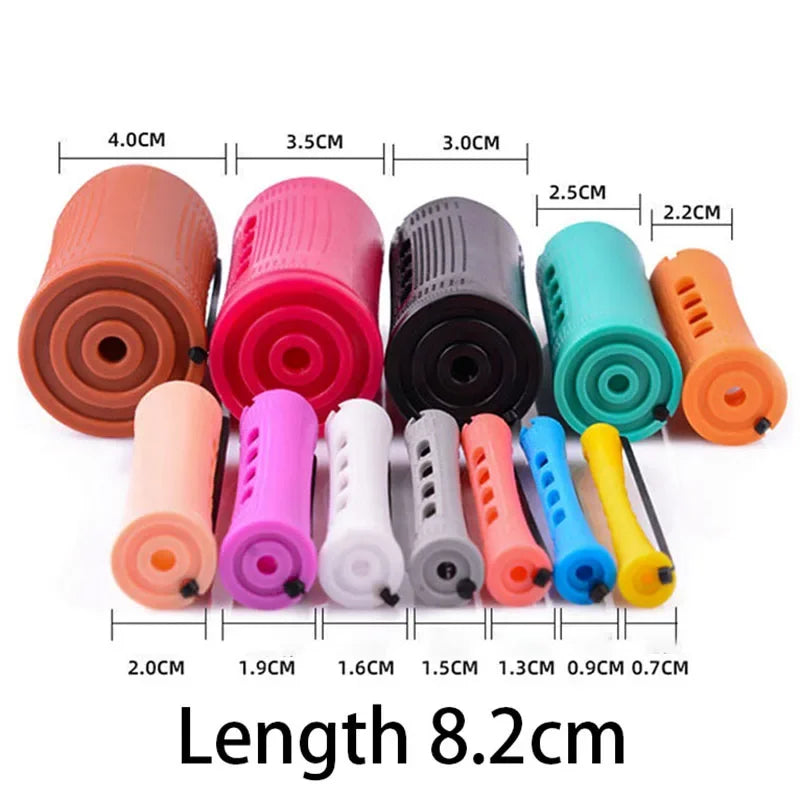 10pcs Heatless Hair Soft Curling Rollers