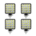 4 PCS 12V LED Light Bar 48W Mini LED Work Light Off Road Spotlight for Jeep Truck 4X4 Car SUV ATV Barra LED Headlights
