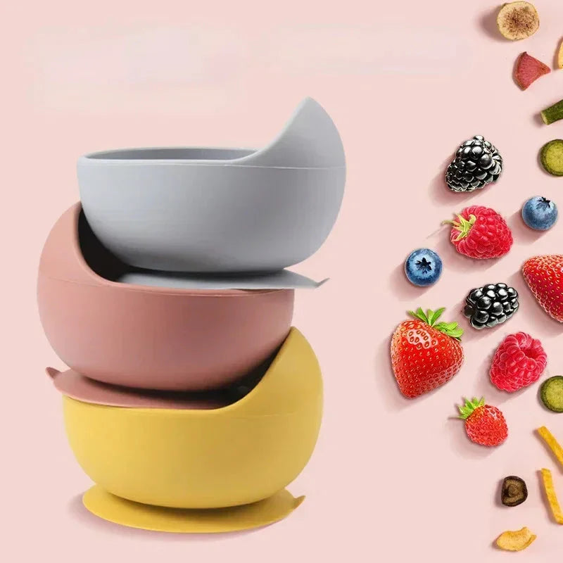 Food Grade Silicone Baby Feeding Dish Set
