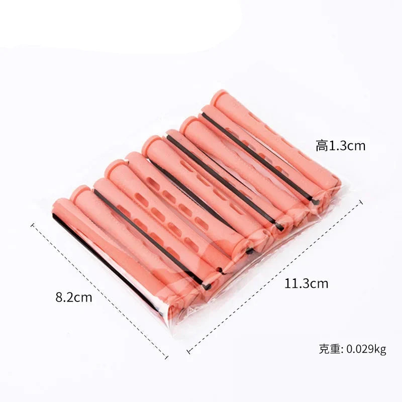 10pcs Heatless Hair Soft Curling Rollers