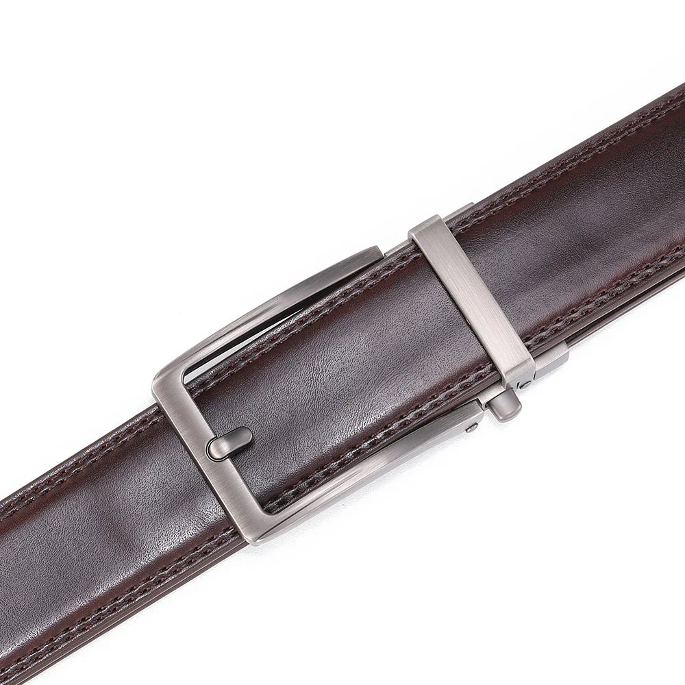 Men Luxury Buckle Genuine Leather Belt