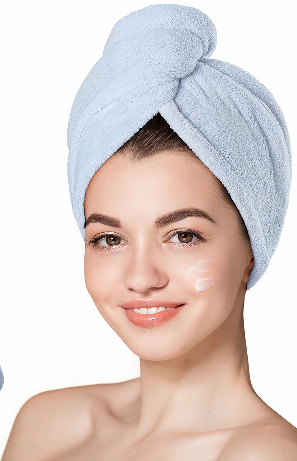 Microfiber Hair Drying Towel Cap – Quick-Dry Super Absorbent Wrap