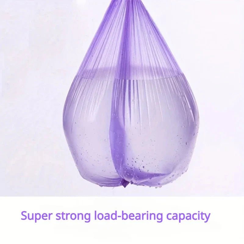 100PCS Mixed Color Garbage Bags – Thick Disposable Trash Can Liners