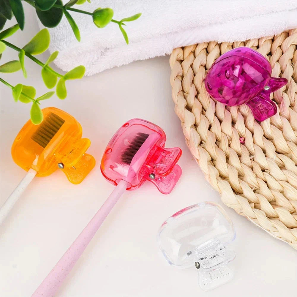 Travel Toothbrush Cover – Waterproof Protective Case with Clip