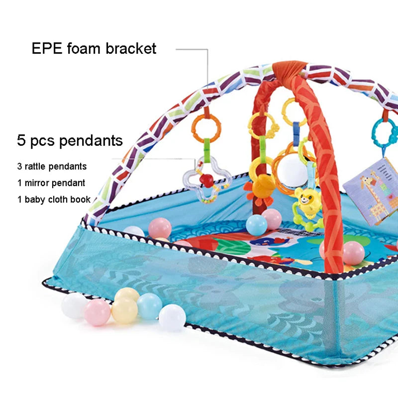 Educational Fitness Newborn Play Mat Crawling Blanket