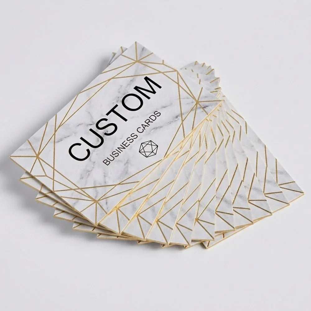 200pcs, Custom Business Cards/Cards, Business Cards, Desktop Business Cards, Thank You Cards, Business Cards, Waterproof Surface