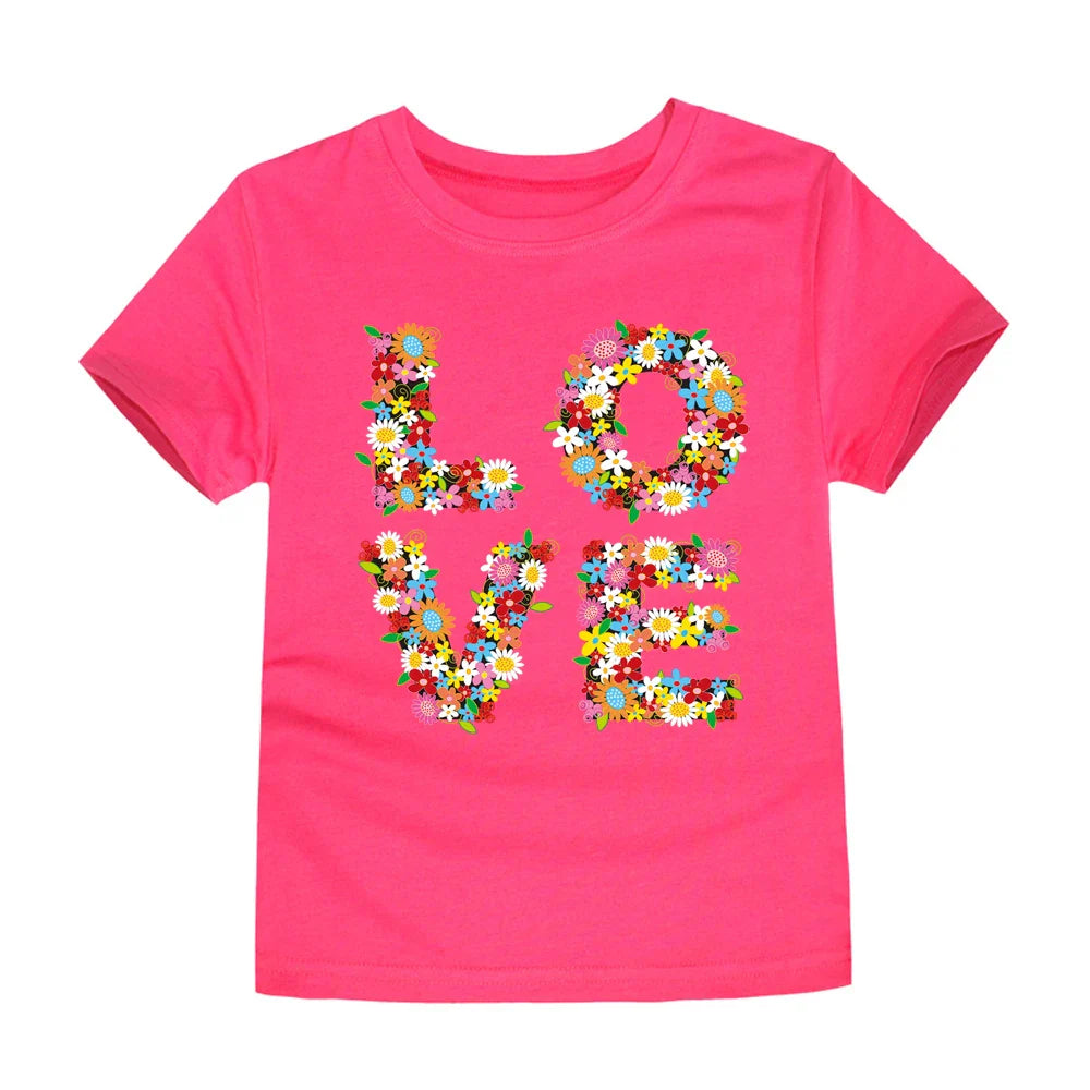 100% Cotton Girls T-Shirts