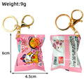 Simulation Instant Noodles Keychain On The Phone Mini Snacks Pendant Bag Pendant Christmas Gifts For The New Year