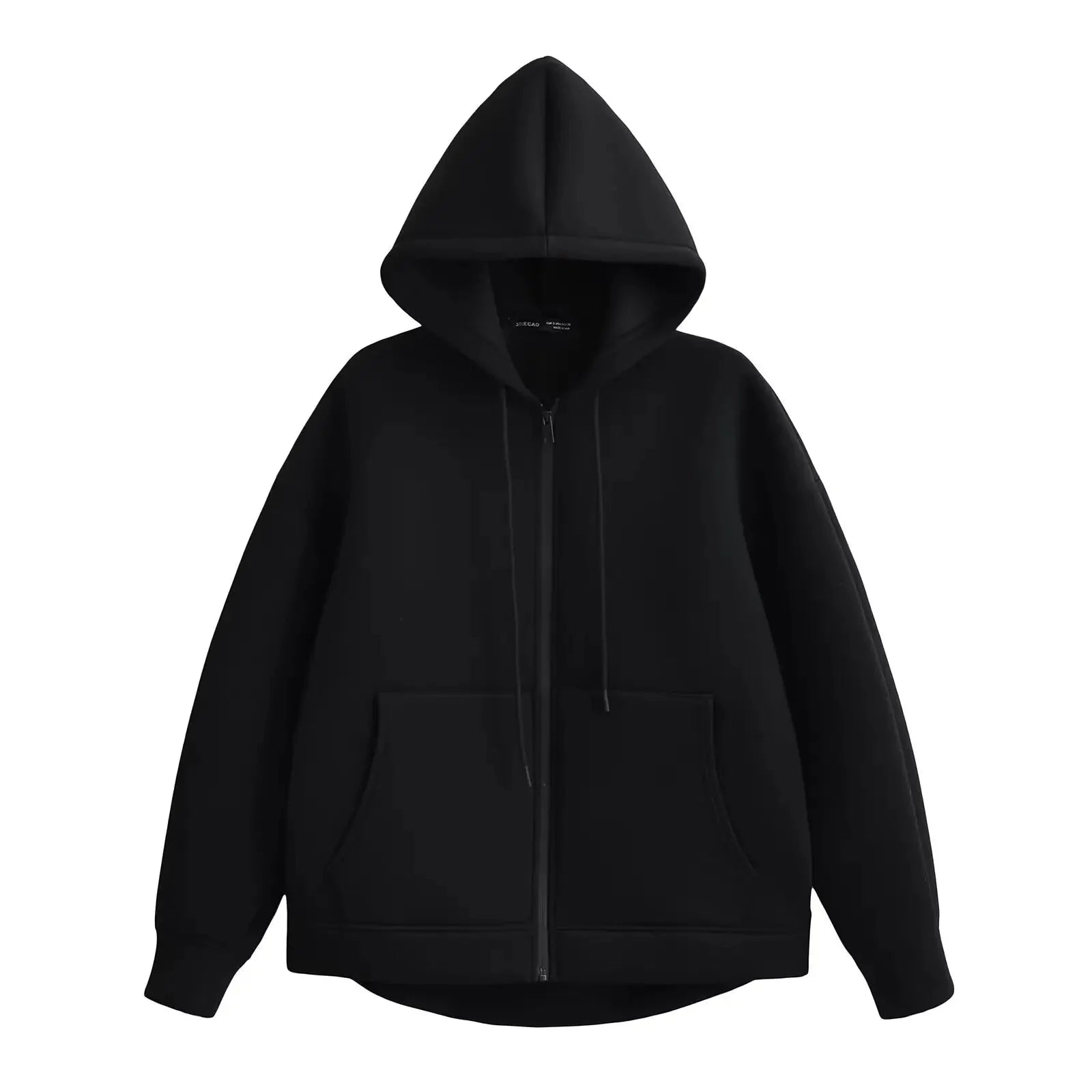 Autumn Women’s Hooded Jacket – Long Sleeve Zipper Coat