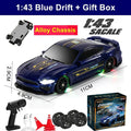 1/64 4WD High-Speed Drift RC Car – Mini Remote Control Racing Toy for Kids & Adults