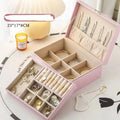 Jewelry Storage Box – Necklace & Earrings Organizer for Gifts