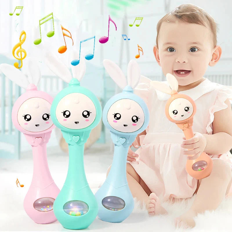 Music and Shine Rabbit Intelligent Baby Rattle Toy