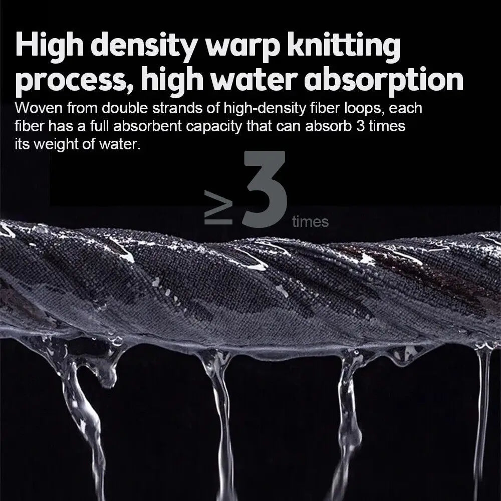 New Car Cleaning Drying Cloth Car Care Cloth Detailing High Water Absorption Car Wash Towel Car Wash High End Microfiber Towel