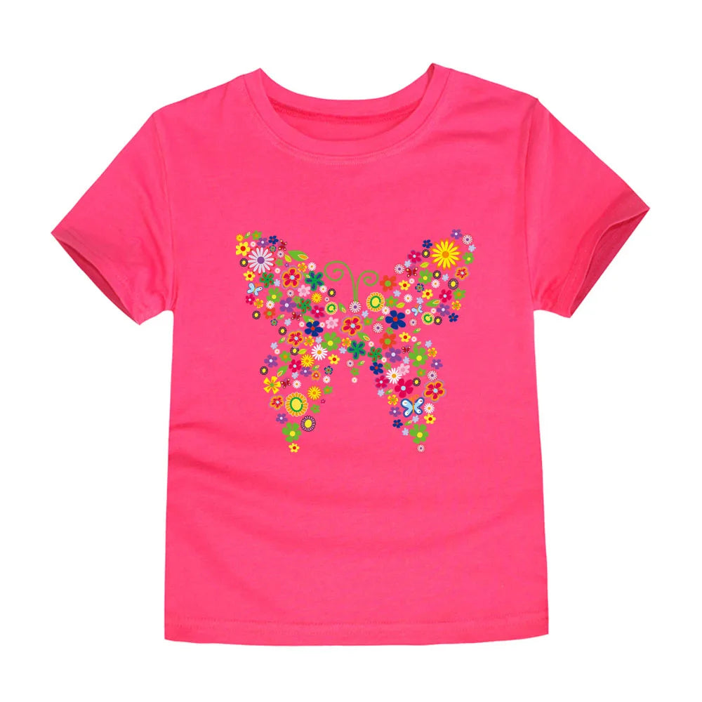 100% Cotton Girls T-Shirts