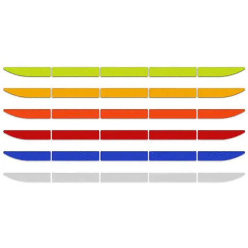 1 Set Reflective Warning Safety Tape – Car Trunk Anti-Collision Strips for Vehicle Protection