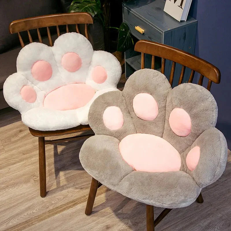 Kawaii Cat Paw Plush Toy – Soft Floor Cushion, Chair Pad & Nap Pillow