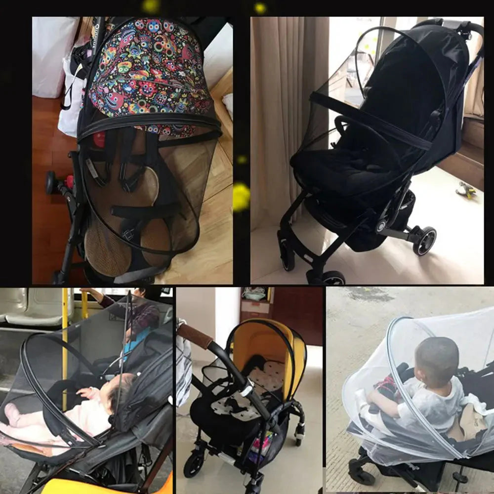 Mosquito Net Full Cover for Baby Car Seat Stroller Cradle Mesh
