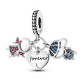 Hot Sale 925 Sterling Silver Charms Beads for Women - Perfect Fit for Pandora Bracelets, Fashionable Jewelry Pendant