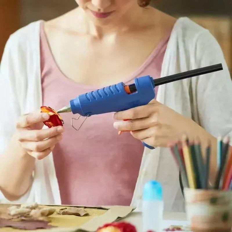 Black Hot Melt Glue Sticks - EVA Adhesive for DIY, Crafts, and General Repairs
