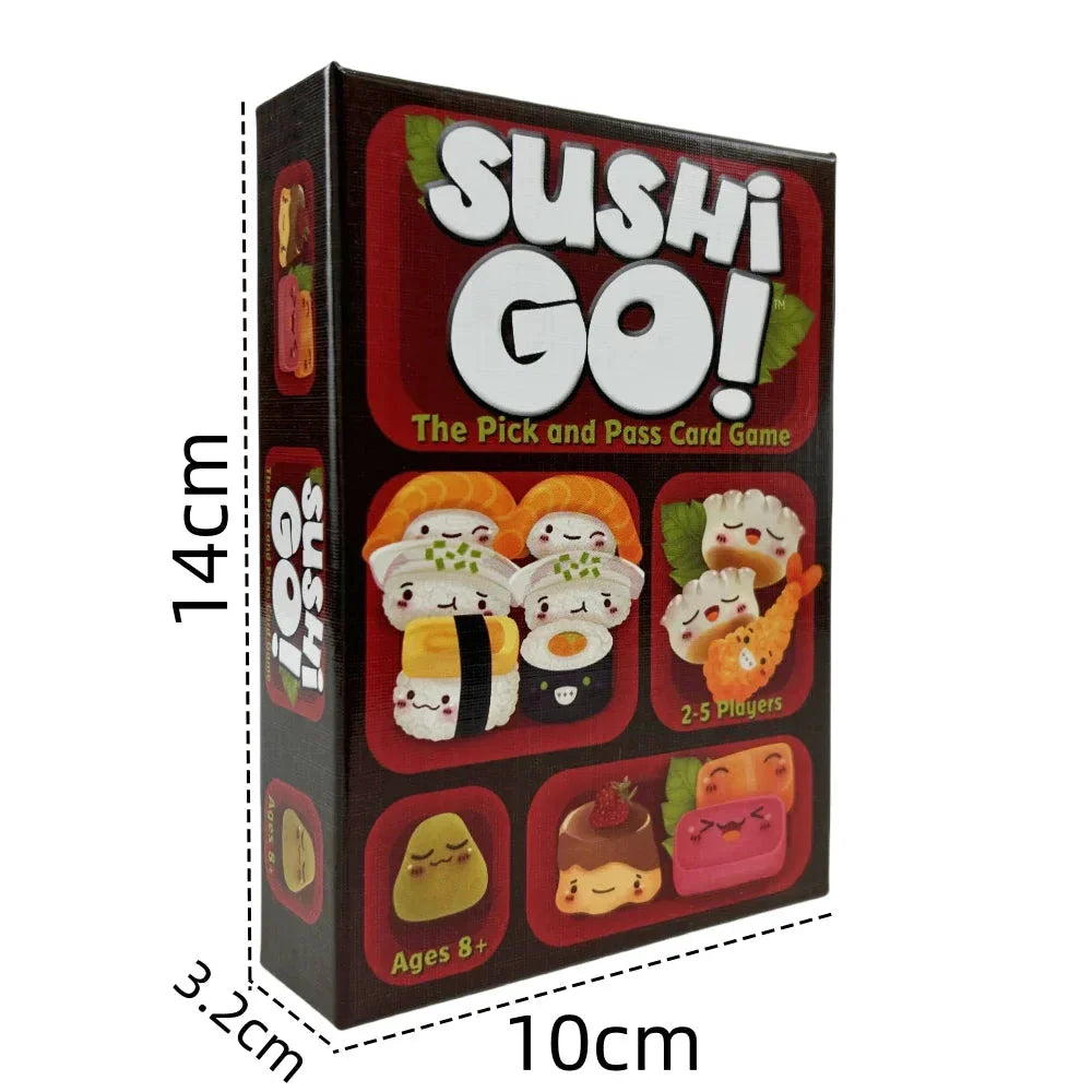 Sushi Go Card Game – Fun Family Party Board Game & Holiday Gift