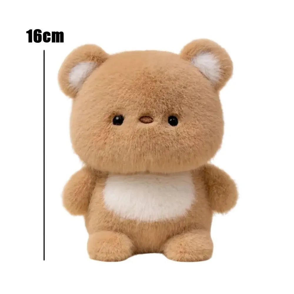 Cute Plush Companion Doll Anime Elephant Rabbit Bear Panda Cartoon Desk Companion Doll 16cm Soft Plush Toy Sleeping Gift
