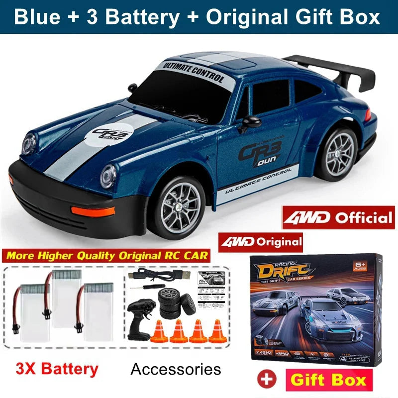 4WD RC Car Remote Control Cars 2.4G Radio High Speed Drift Racing Monster 4x4 Truck RTR Vehicle Toy Gift for Kids Children