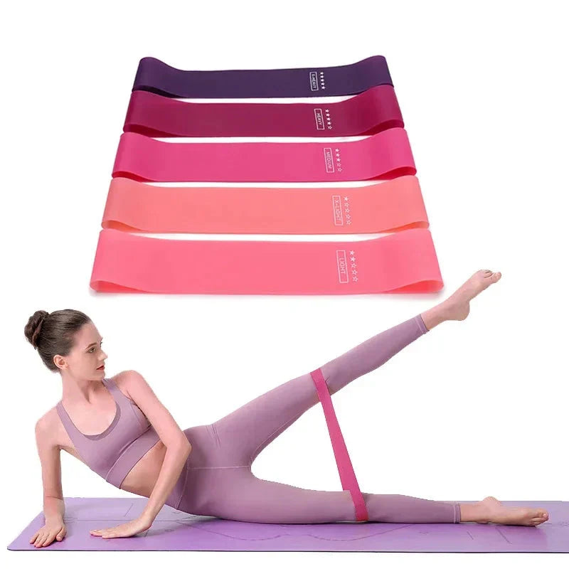 Portable Resistance Bands Set – 5 Level Workout Bands for Strength