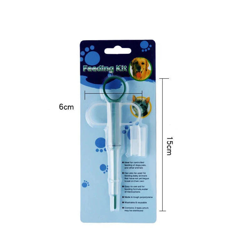 Pet Feeding Syringe – Safe & Easy Medicine Dispenser for Cats & Dogs