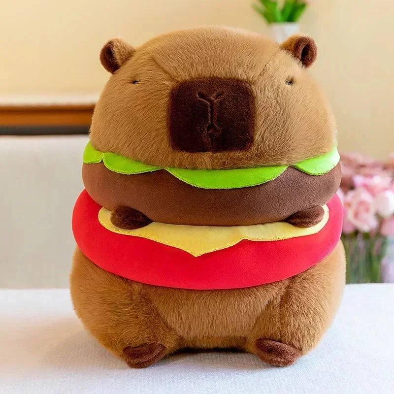 12-32cm Capybara Plush Simulation Capibara Anime Fluffty Toy Cute Doll Stuffed Animals Soft Doll Plush Children Christmas Gift