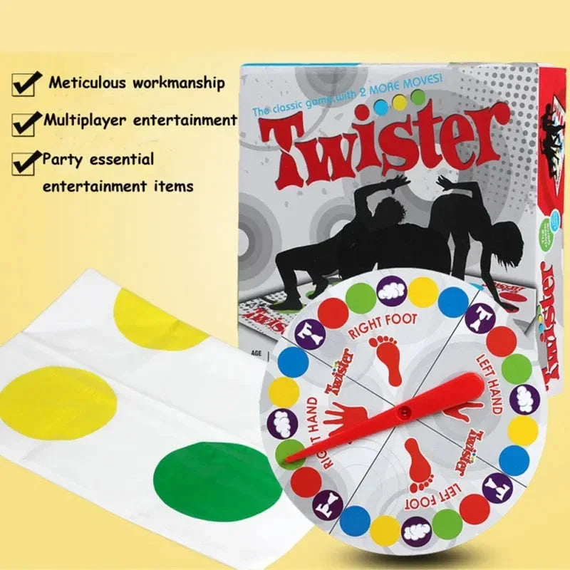 Twist Game – Funny Body Movement Mat Board Game for Family & Kids