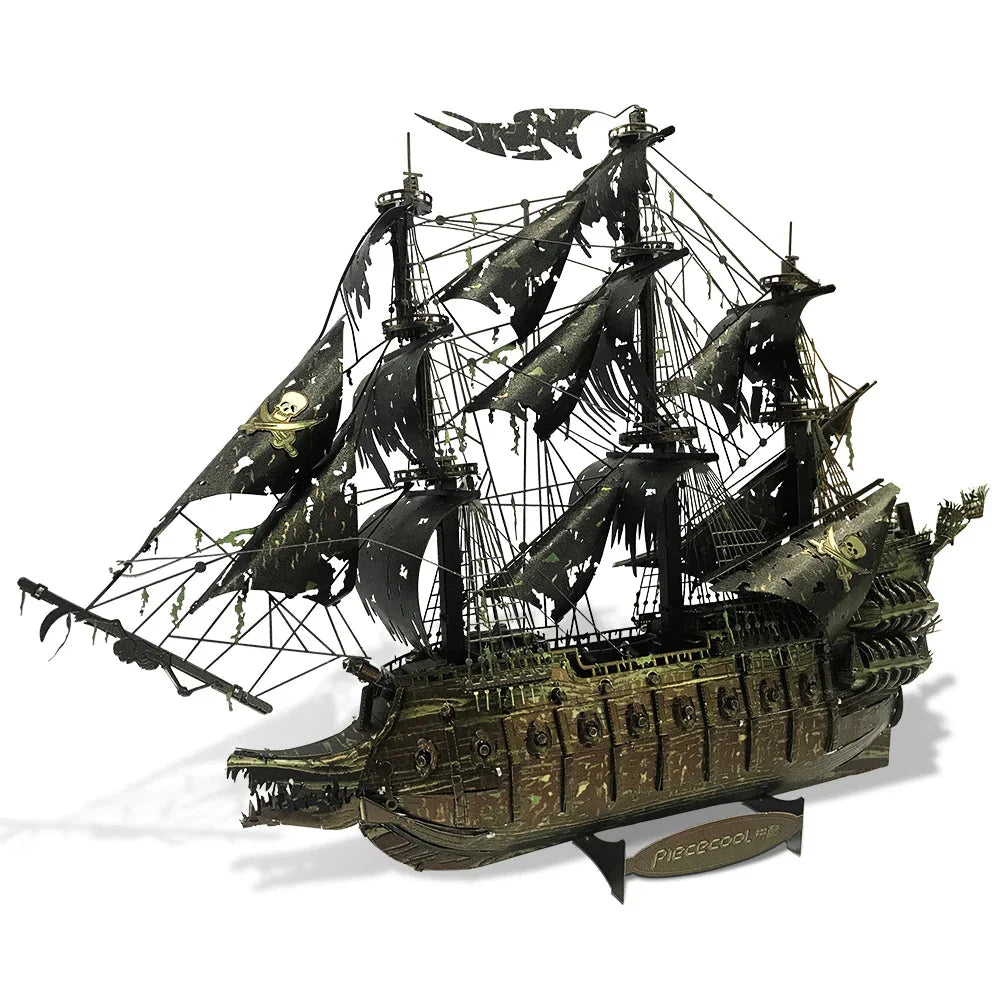 Piececool 3D Metal Puzzle Flying Dutchman Pirate Ship