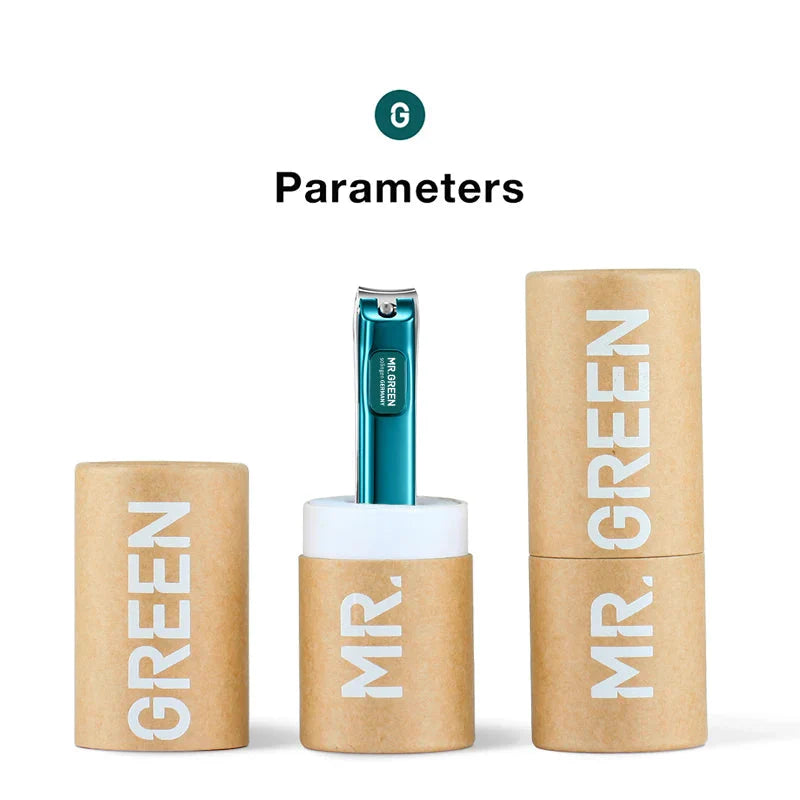 MR.GREEN Stainless Steel Nail Clippers with Nail File