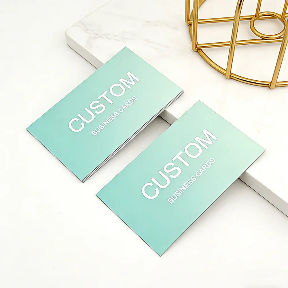 200pcs, Custom Business Cards/Cards, Business Cards, Desktop Business Cards, Thank You Cards, Business Cards, Waterproof Surface